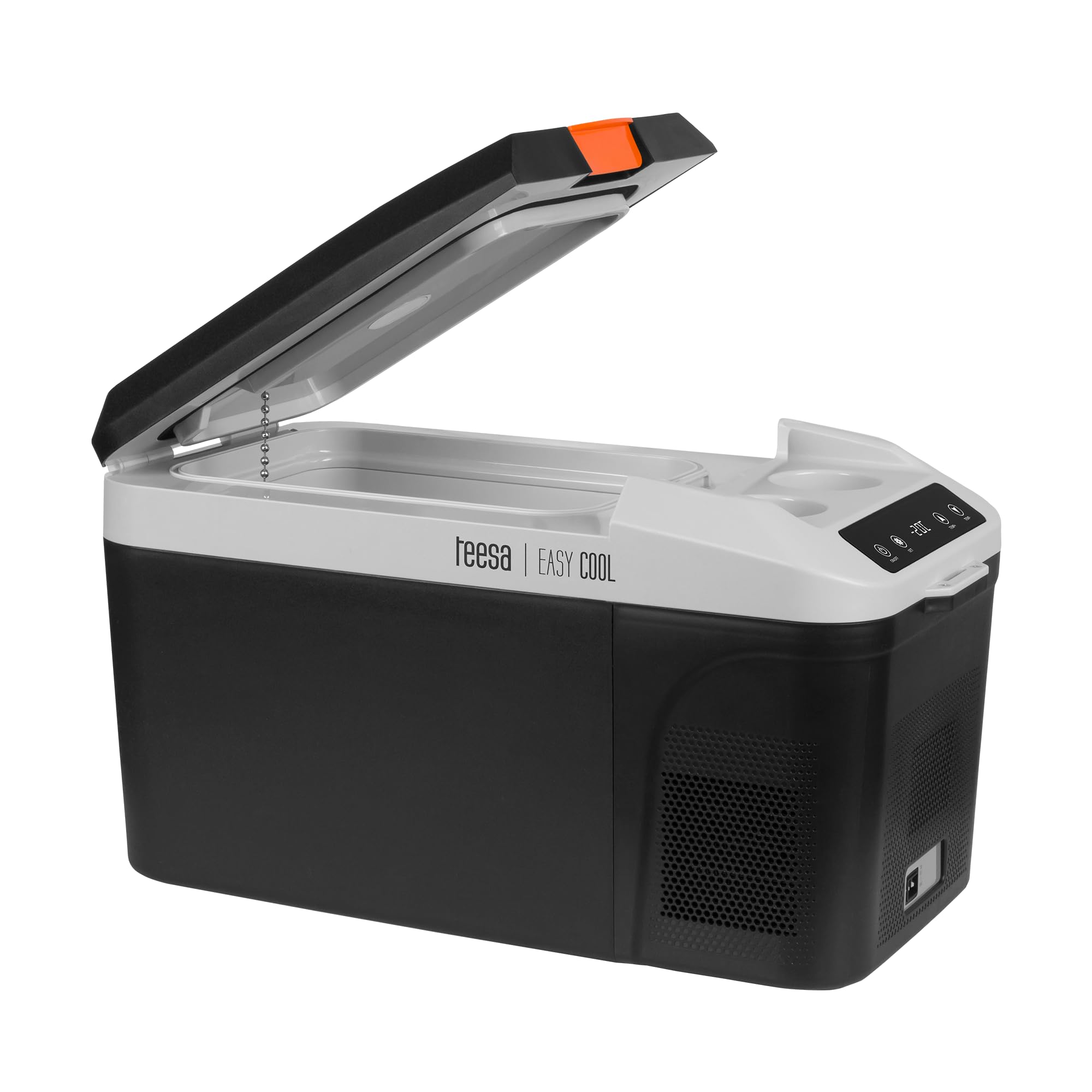 Teesa Compressore professionale da parete con funzione di congelamento ~ 22 °C, capacità 13 l, DC12/24 V AC 230 V, pannello di controllo touch a LED, TSA5008