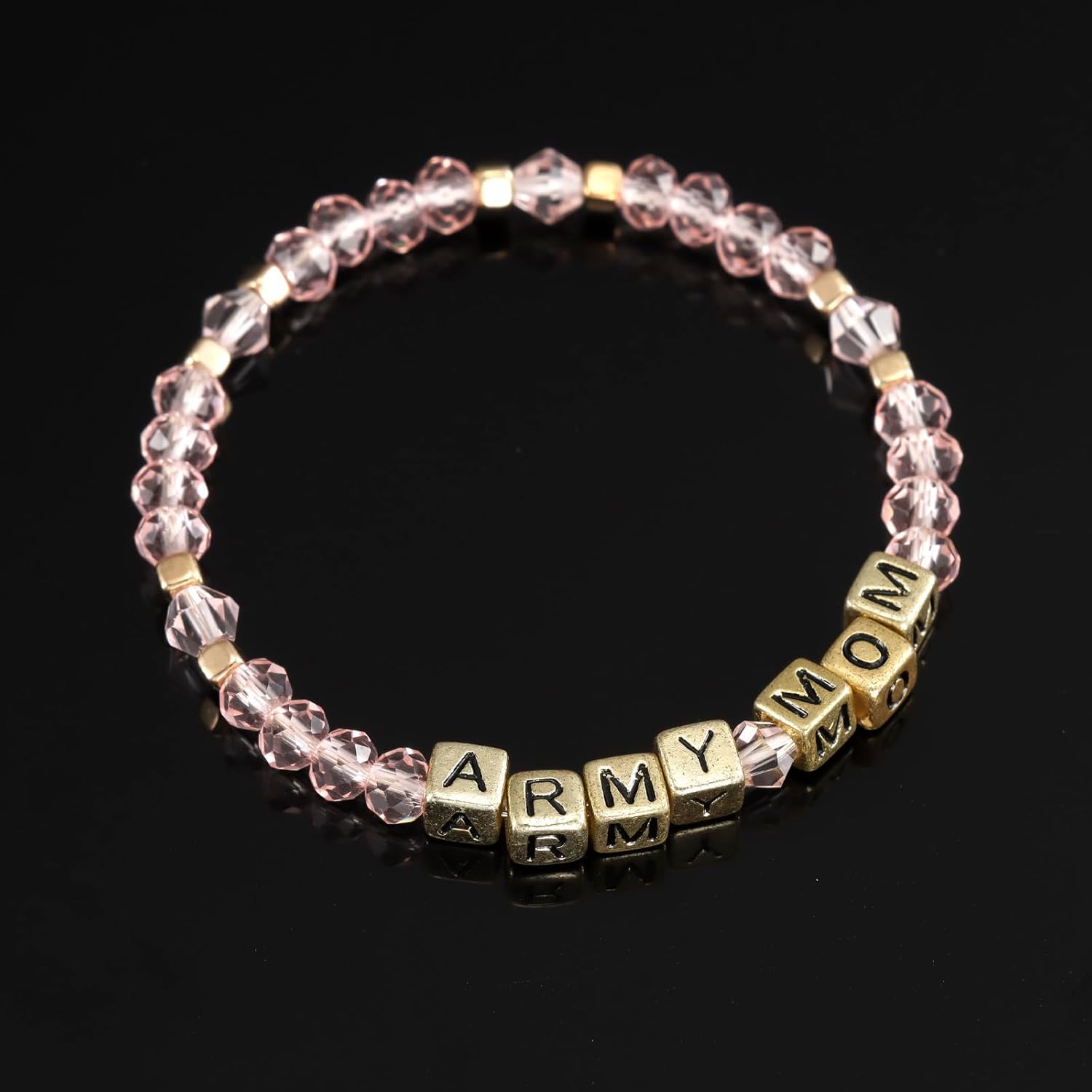 Kivosliviz Army Mom Gifts for Women Bracelet Military Birthday Mothers Day Proud Army Mom Jewelry - Image 3