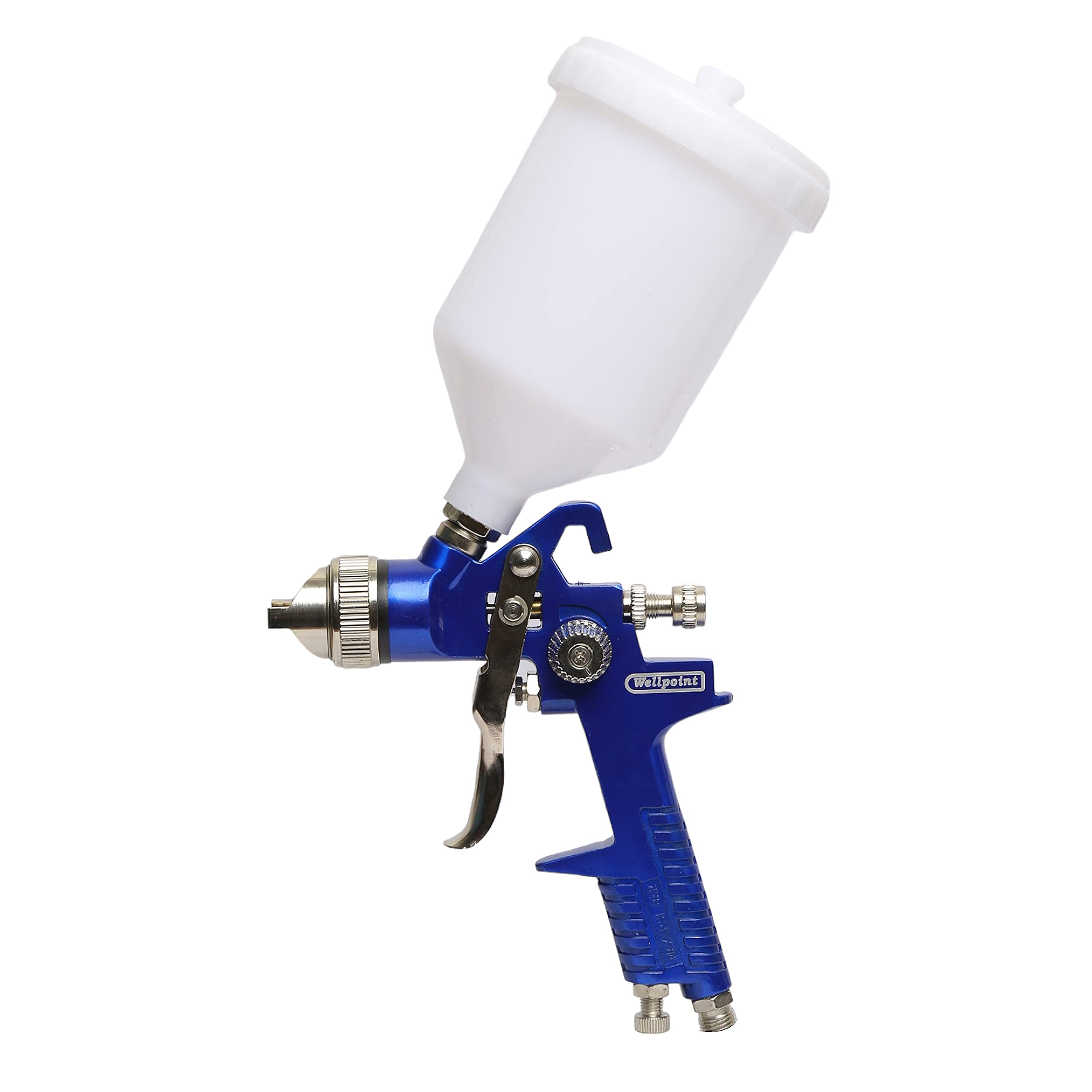 Sponsored Ad - H-827 H.V.L.P. Paint Spray Gun | 600ML Cup Capacity | 1.4 SS Nozzle