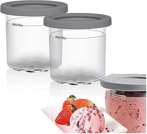 246 pintas de crema, para accesorios de crema ninja, pintas de helado de 16 onzas herméticas, reutilizables para máquina de helados serie NC301