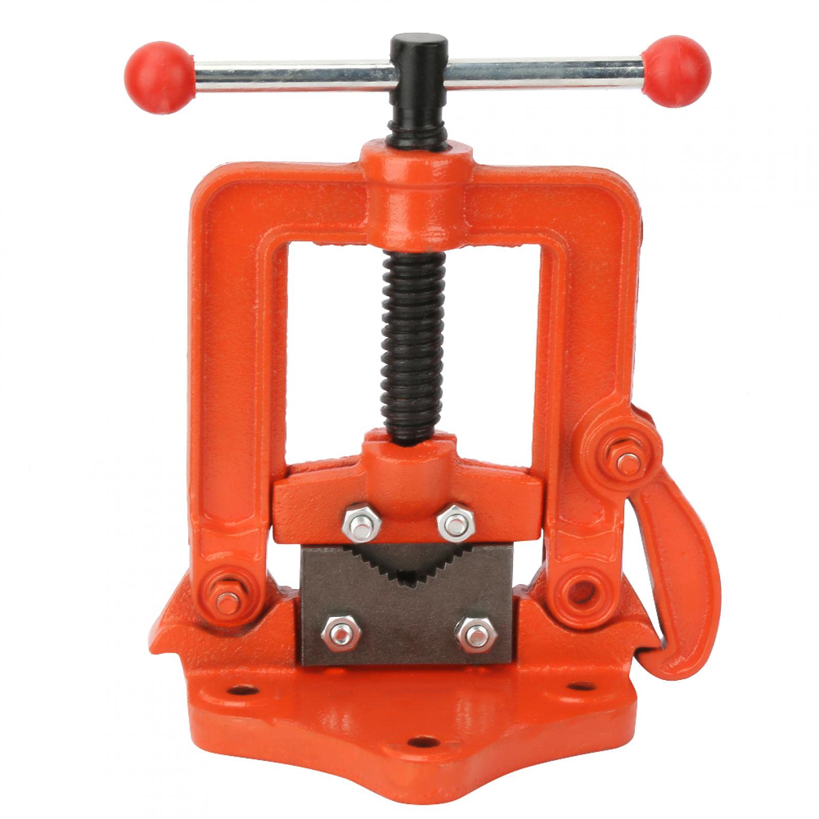 Buy Yoke Vise, Pipe Wrench Pipe Clamp Vise 2/3/4 inch Pipe Vise Moxon Vise Hardware Kit for