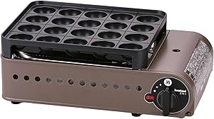 イワタニ Iwatani 岩谷 カセットガス たこ焼器 スーパー炎たこ えんたこ ブロンズ&ブラック 日本製 CB-ETK-1