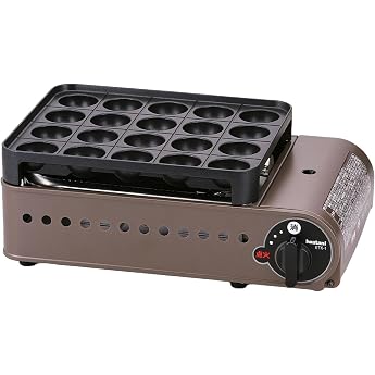 Iwatani Cassette Gas Takoyaki Super Entako (Japan import / The package and the manual are written in Japanese)
