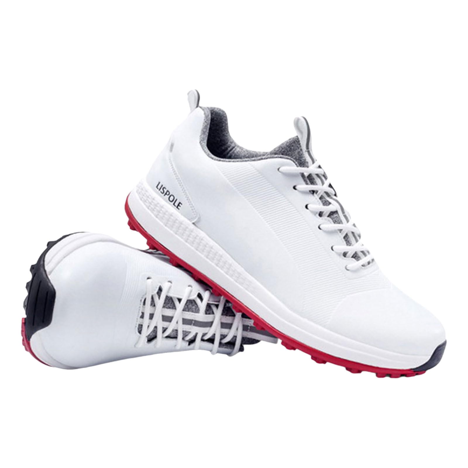 Zapatos De Golf Hombre,Zapatos De Golf Casuales,Tela De Microfibra,Antideslizantes De Goma,Adecuados para Campos De Golf Campos De PráCtic Aentrenamiento Y La CompeticióN
