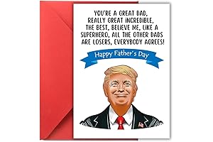 Trump Father's Day Card: Unleash the Laughs with this Hilarious White Privilege Card