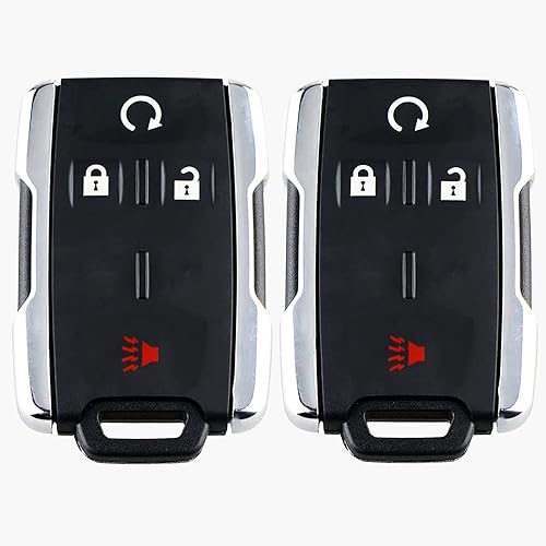Llavero de automóvil con control remoto de entrada sin llave para GMC Sierra 2014-2019Chevy Silverado 2015-2021 GMC CanyonChevy Colorado
