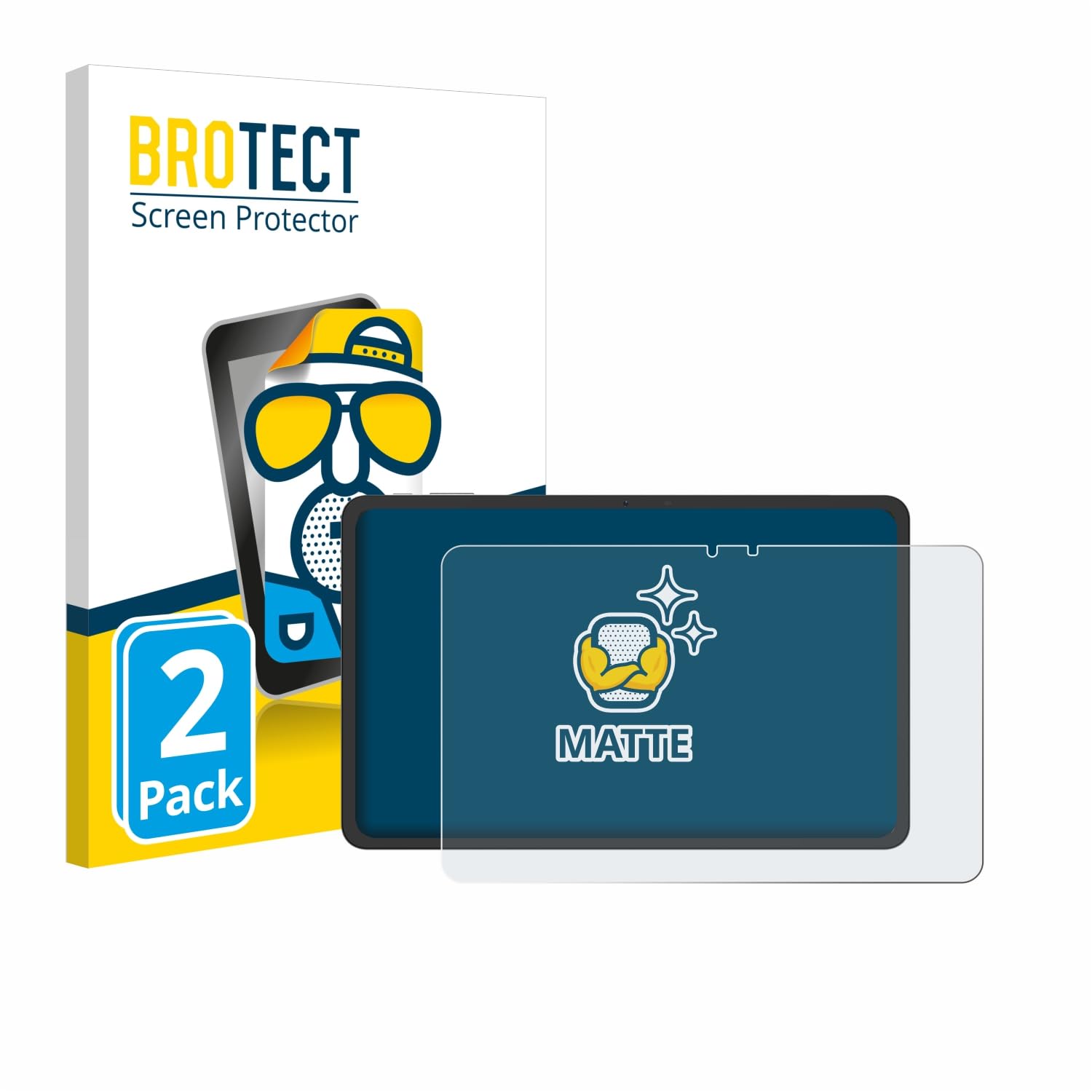 Brotect Pellicola Protettiva Opaca Per ZTE Blade 10 - 2 Pezzi, Anti-Riflesso E Anti-Graffio, Prodotta In Germania - 2
