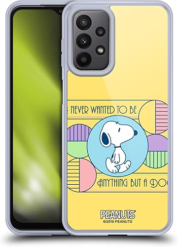 Miniatura 393 de Head Case Designs Funda de gel suave con licencia oficial de Peanuts House Snoopy Deco Dreams compatible con Samsung Galaxy S23 5G Casa,Blue