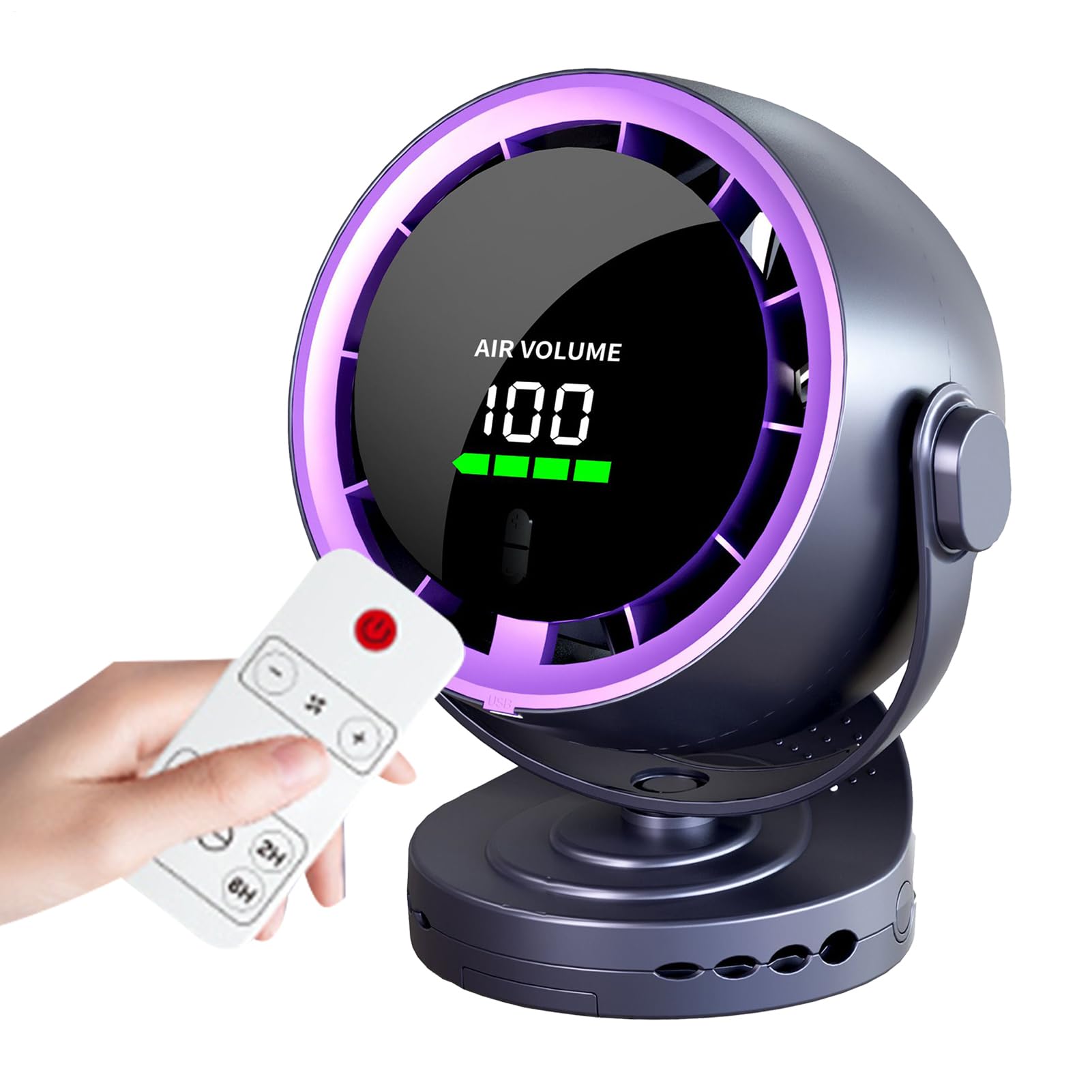 Ventilateur sans fil pour dortoir et bureau pour rafraîchir les petits espaces