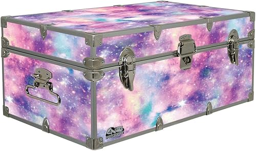 Miniatura 10 de C&N Footlockers Troncos de almacenamiento de diseñador – Temas de alta tecnología – 32 x 18 x 13.5 pulgadas – Duradero y construido para durar, con