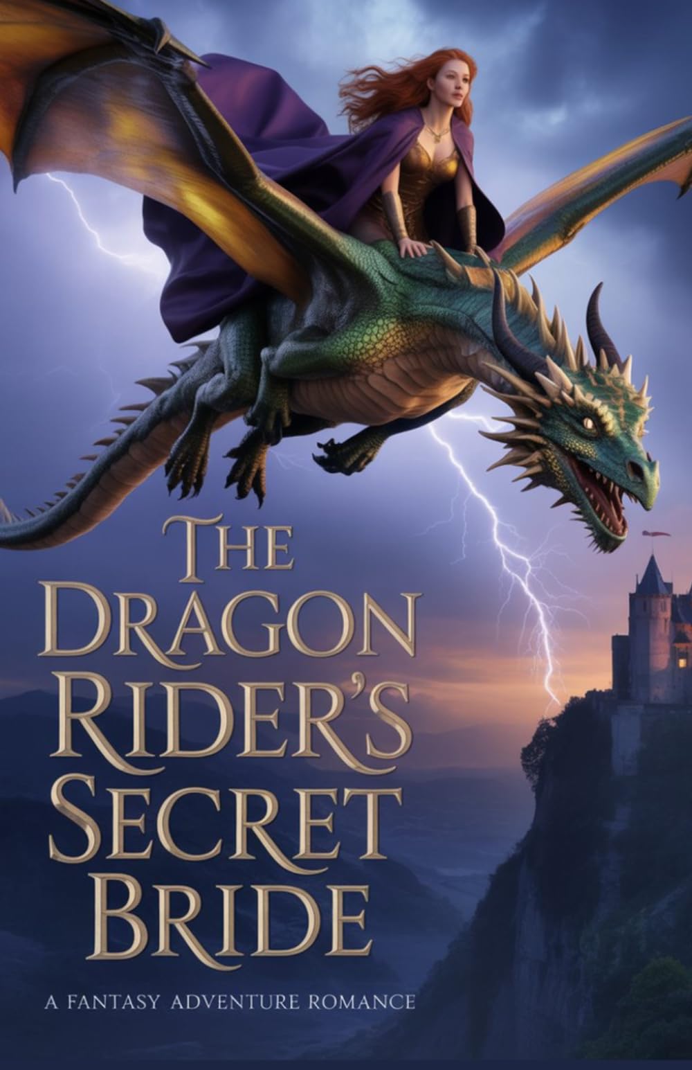 The Dragon Rider's Secret Bride: A Fantasy Adventure Romance