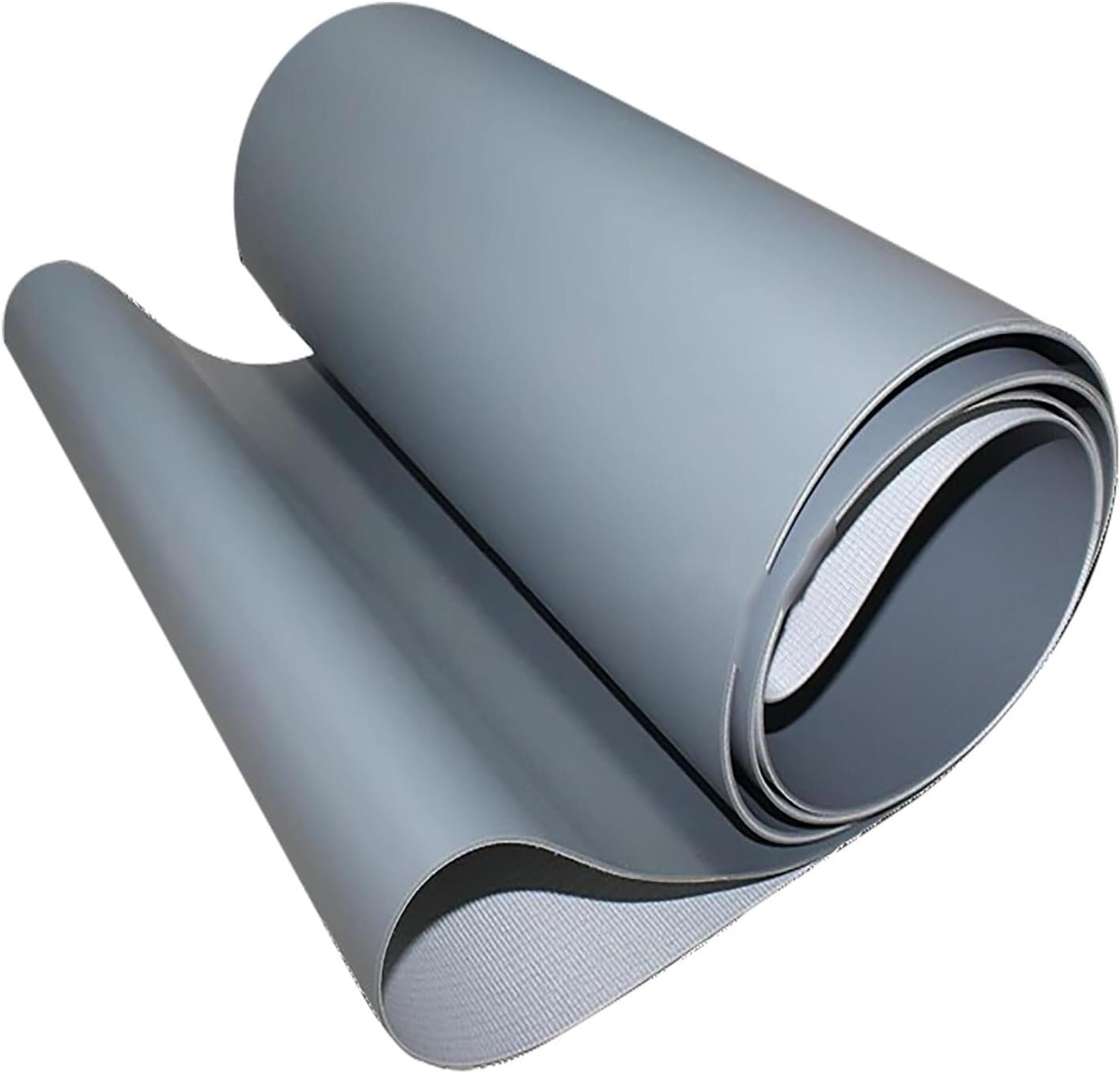 Graues industrielles Förderband aus PVC, geeignet for Produktionslinien in Verpackungsfabriken(60x200cm)