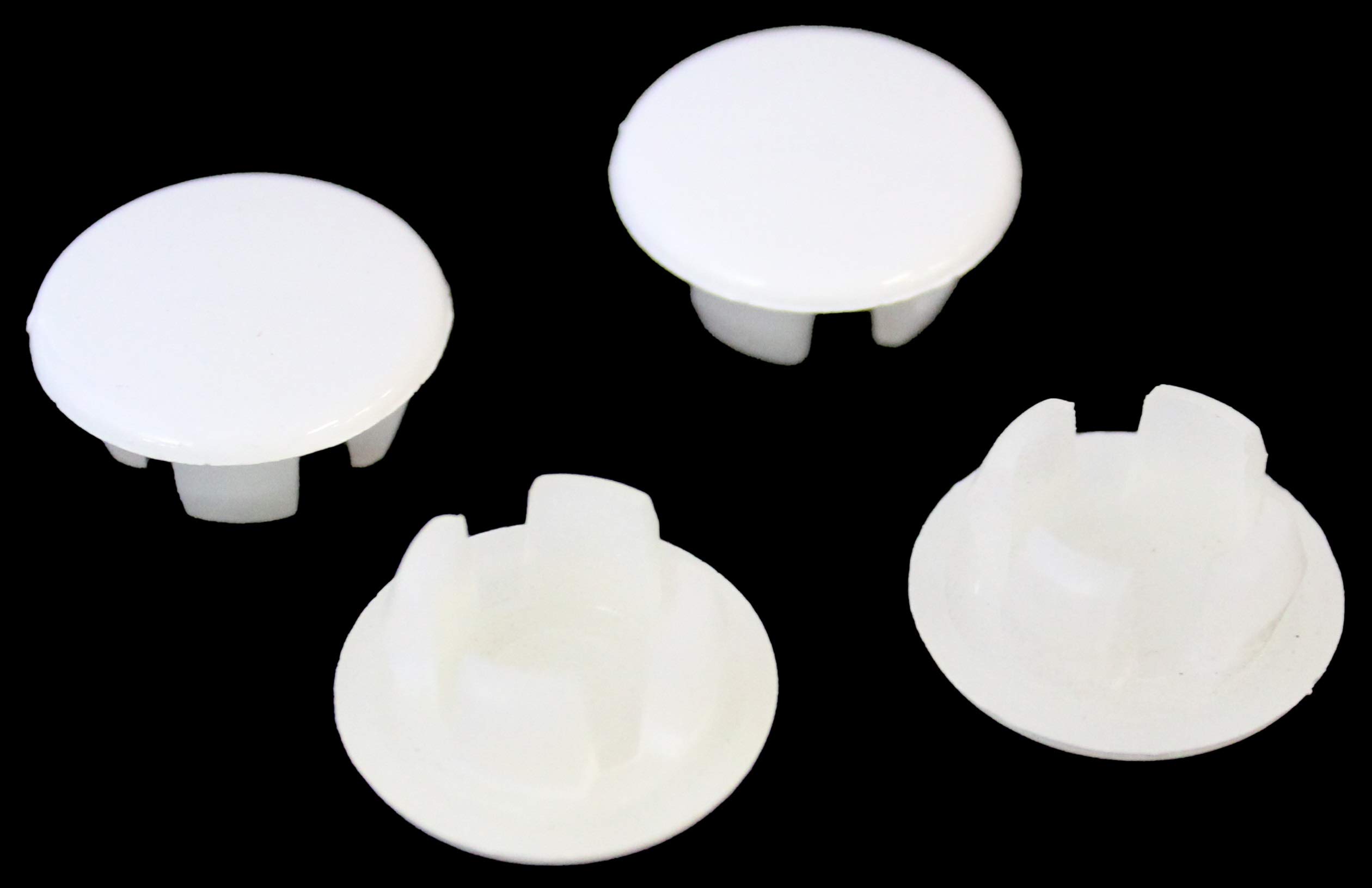 Velvac 2025 Mounting Screw Caps,White - 748328