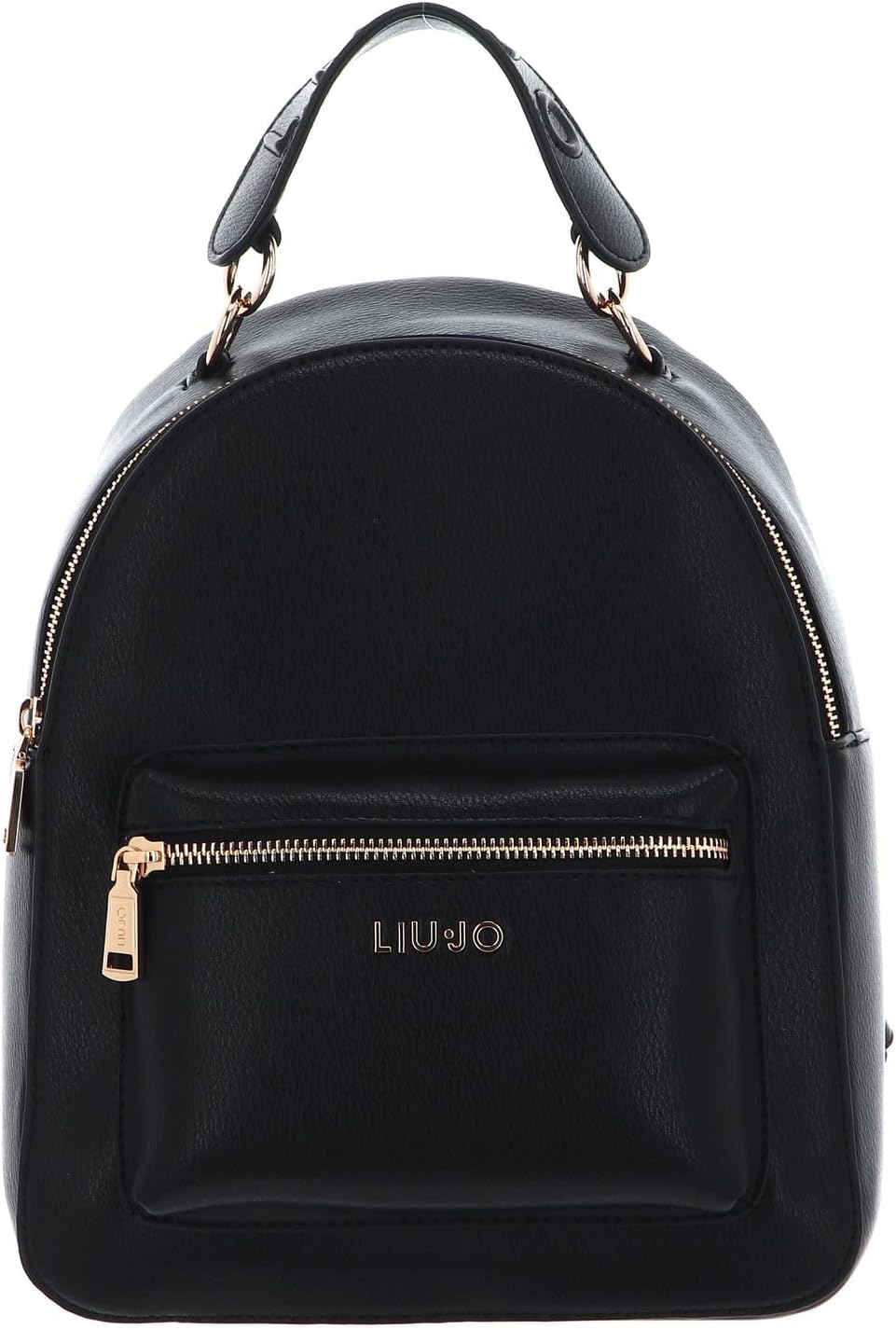 LIU JO Comfortable and roomy backpack with adjustable shoulder straps and zip closure. Features a large main compartment, internal pocket and front pocket with zip closure to keep it handy