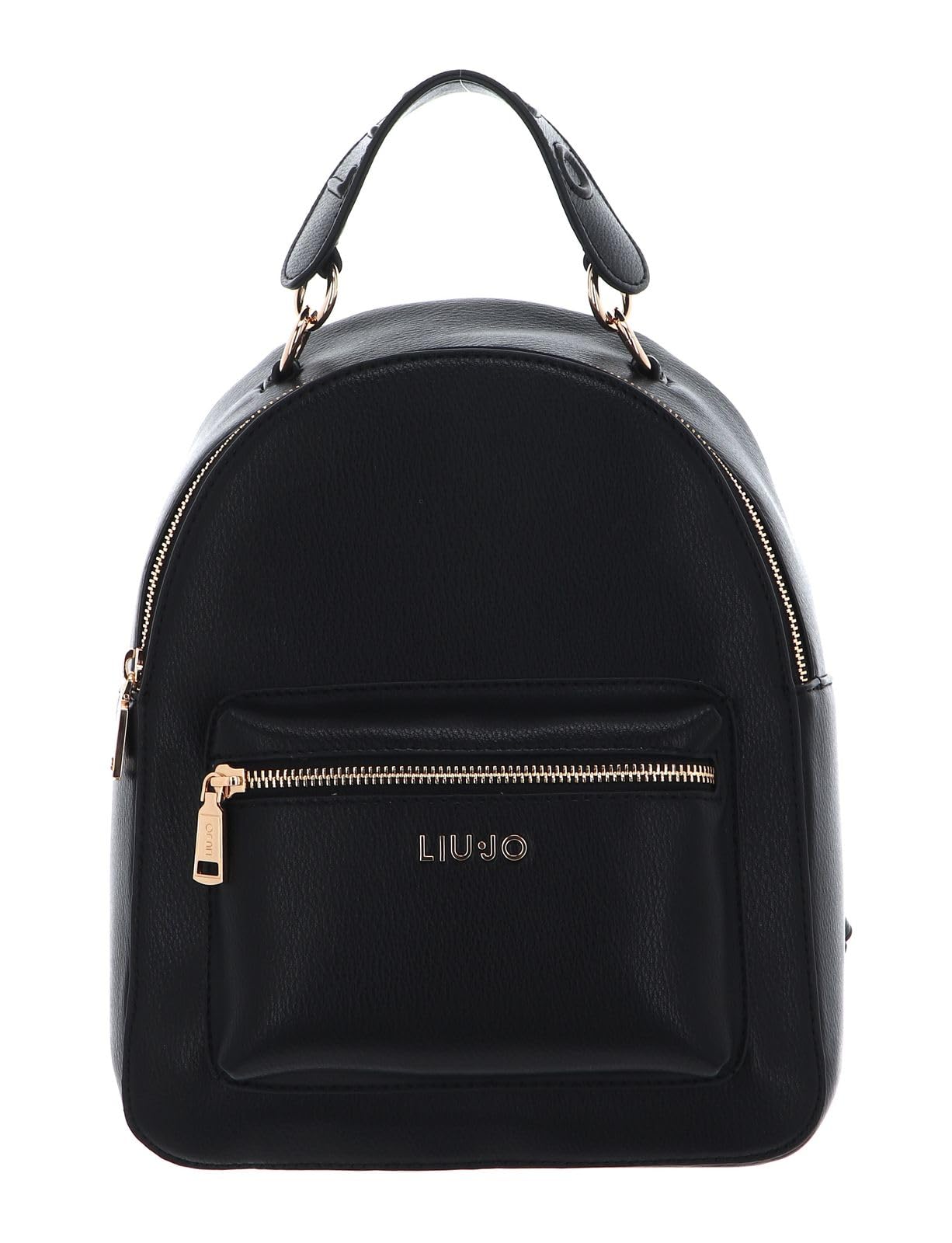 LIU JO Comfortable and roomy backpack with adjustable shoulder straps and zip closure. Features a large main compartment, internal pocket and front pocket with zip closure to keep it handy