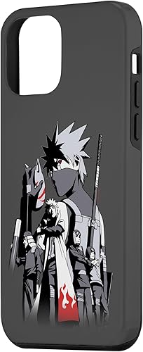 Vista 56 de iPhone 11 Naruto Shippuden Anime con Kakashi Hatake y Team 7 Case