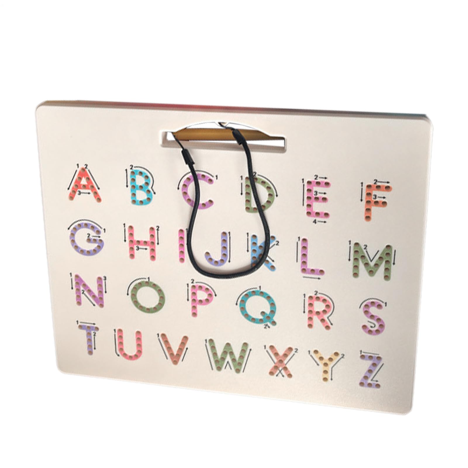 Pizarra Magnética De Letras para Calco,Letras Magnéticas De Doble Cara | Puzzle Escritura Juguetes Bebé Guardería Hogar