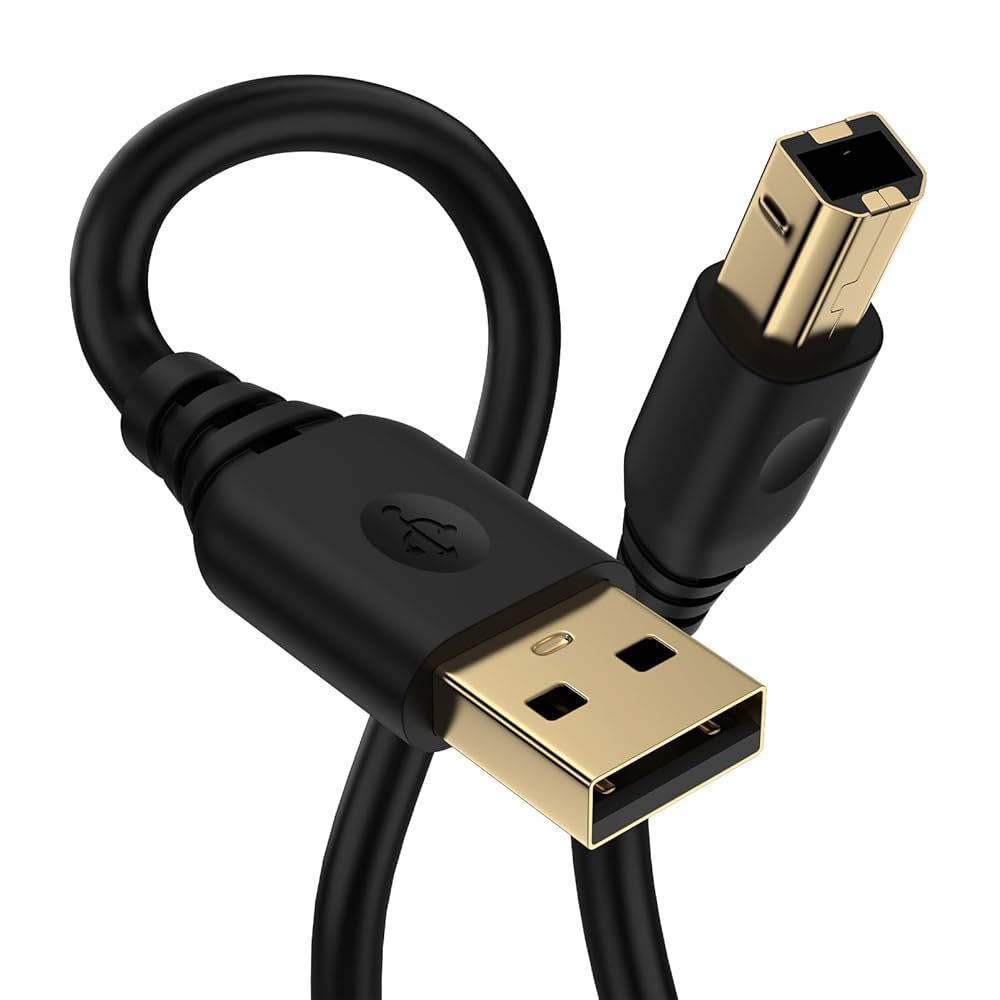 Amazon.co.jp: Hootek プリンターケーブル 1.8M USB2.0ケーブル