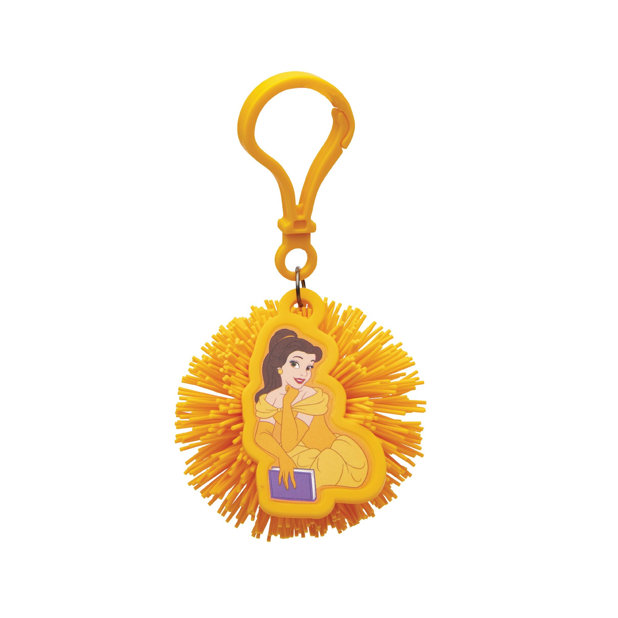 Koosh Disney Clip Belle – Beauty and The Beast - Travel-Friendly – Backpack Clip – ForKids Ages 3+