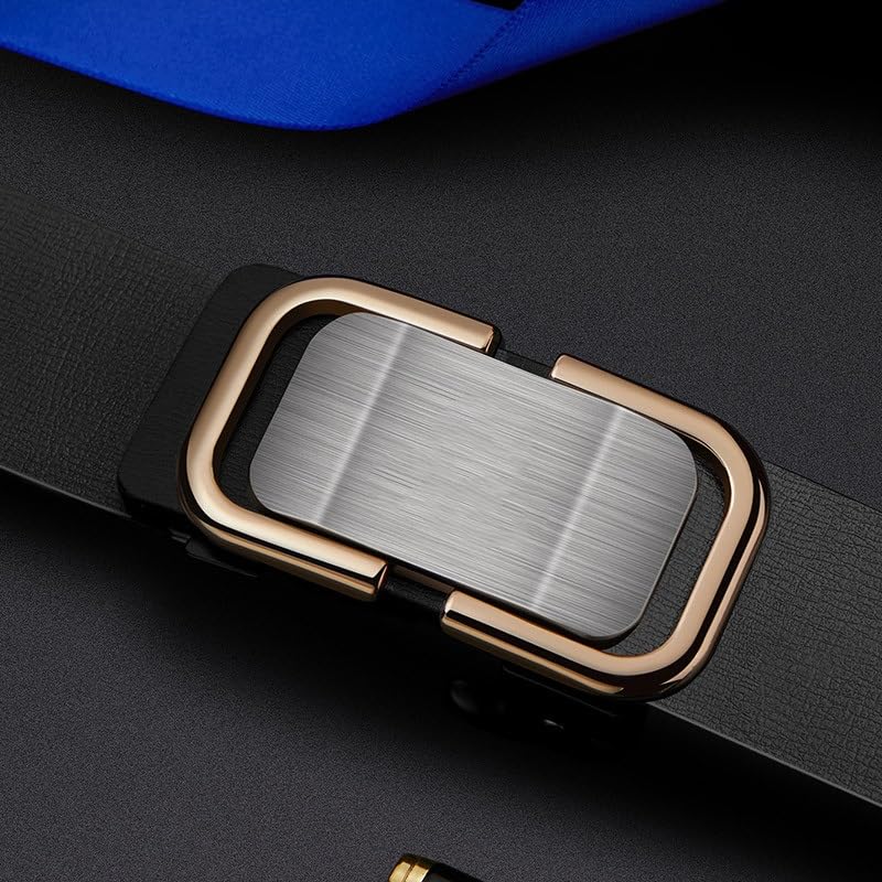 Men's Leather Belt Men's Automatic Buckle Belt Casual Belt3