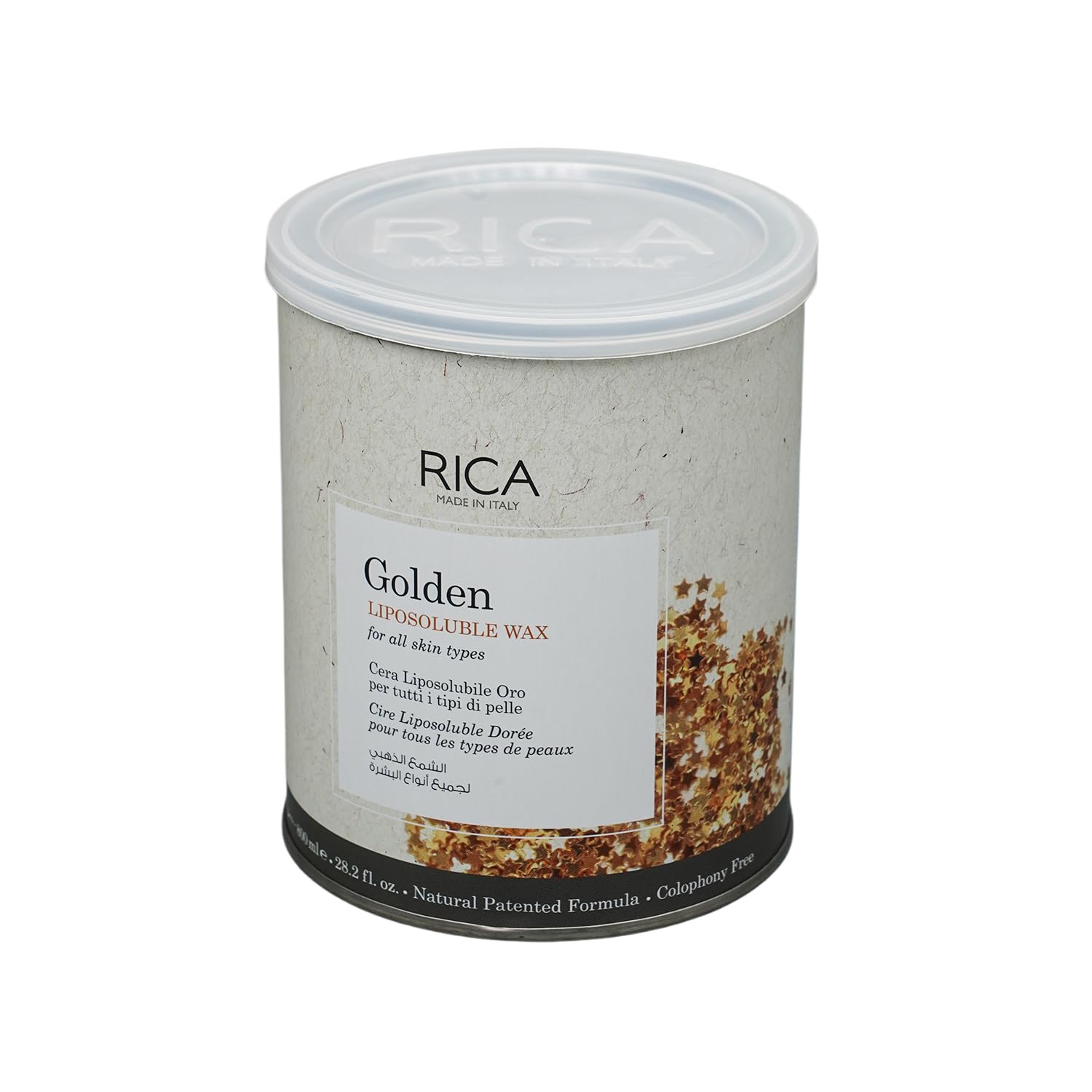 RICA Women Golden Liposoluable Wax - 800 Ml, Pack of 1-image-25