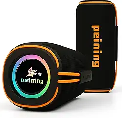 Caixa de Som Bluetooth Peining 30W Premium — 10h de Bateria, À Prova d’Água IPX6, Graves Explosivos, Luz RGB, Bluetooth 5.3, Cartão TF, AUX, Portátil — Ideal para Festas e Viagens