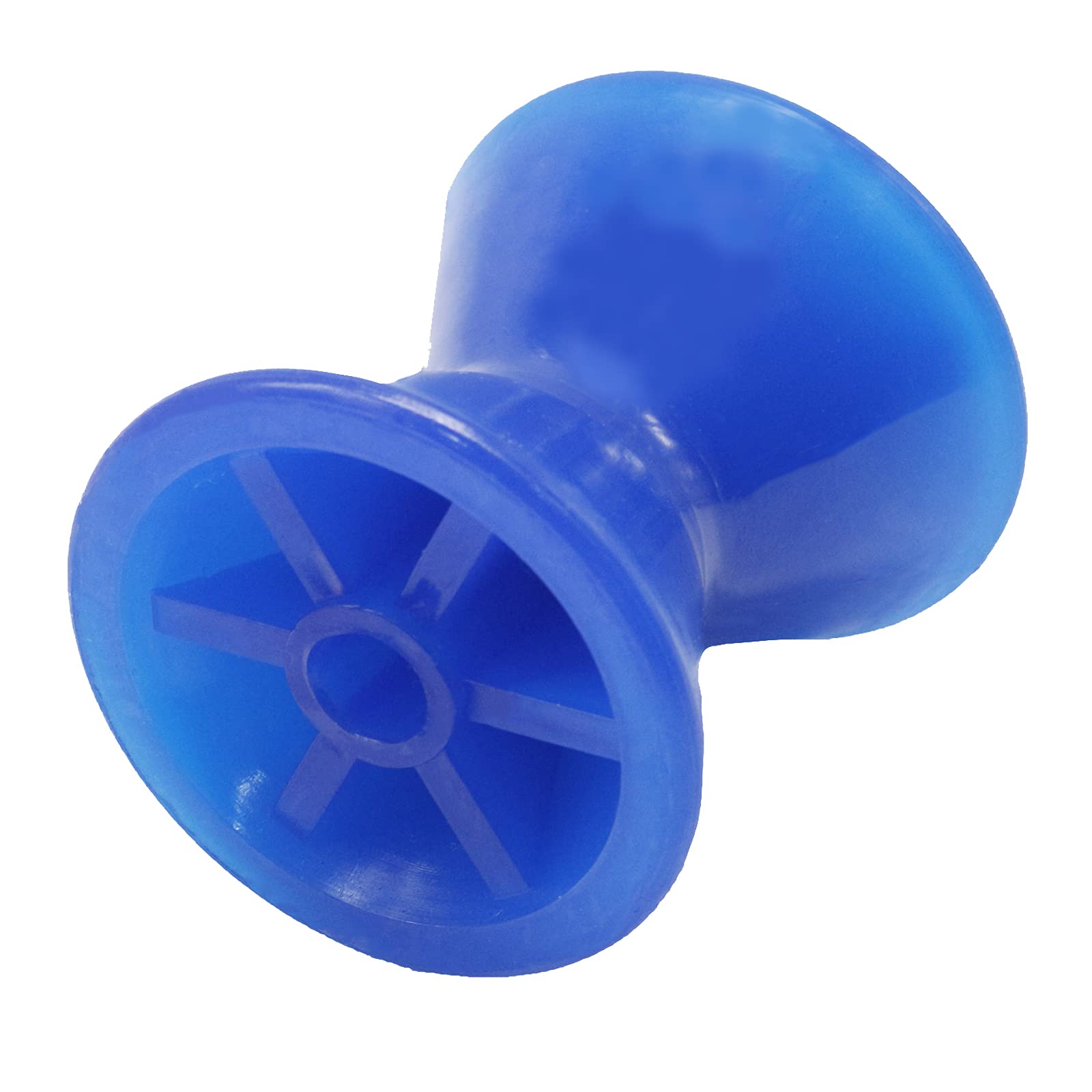 JFATXTT 4" Boat Trailer Roller Installation Aperture 1/2" Bow Stop for Boat Trailers Blue Bow Roller.