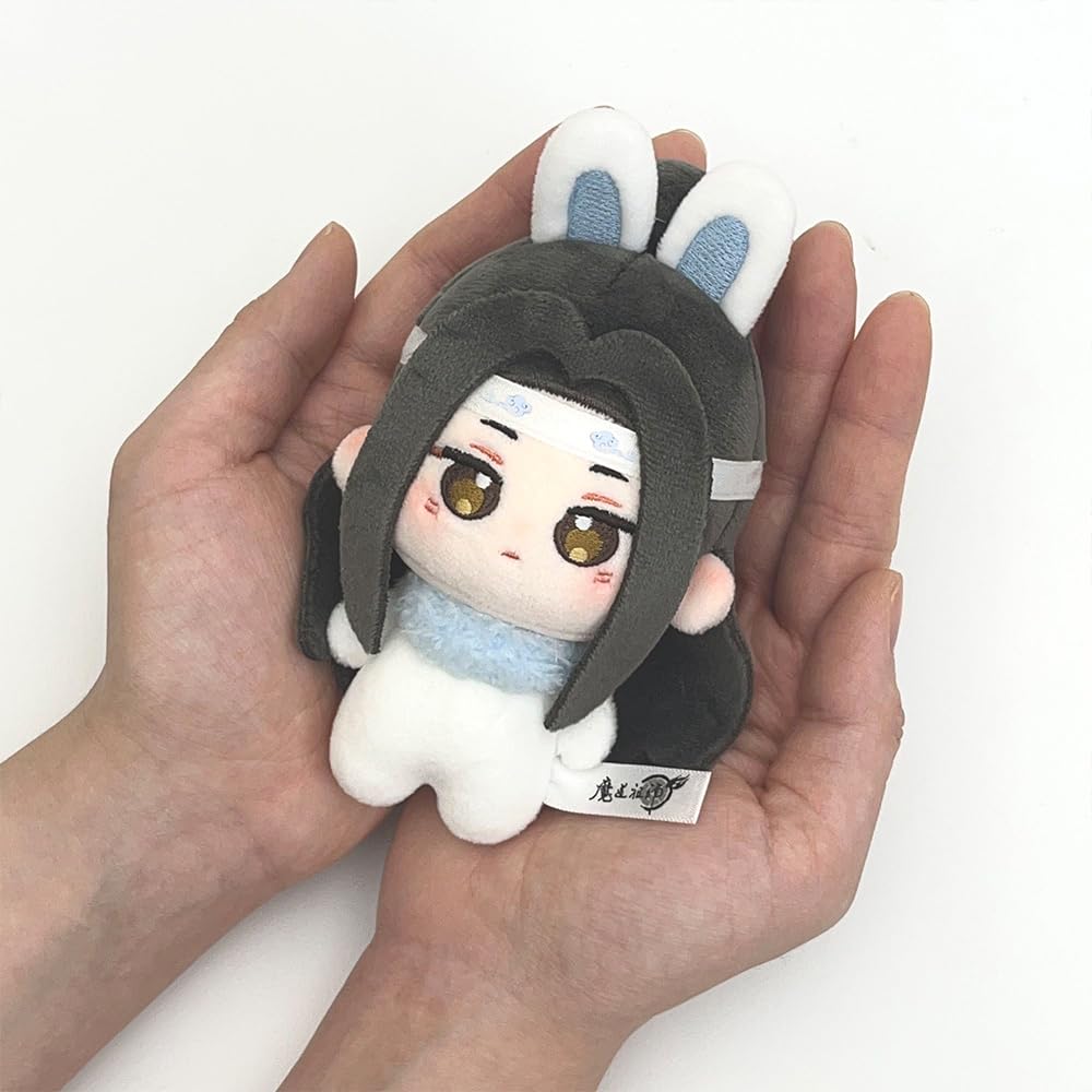 DEXSHUN 2pcs Wei Wu Xian Soft Figure Anime Colgante Llavero
