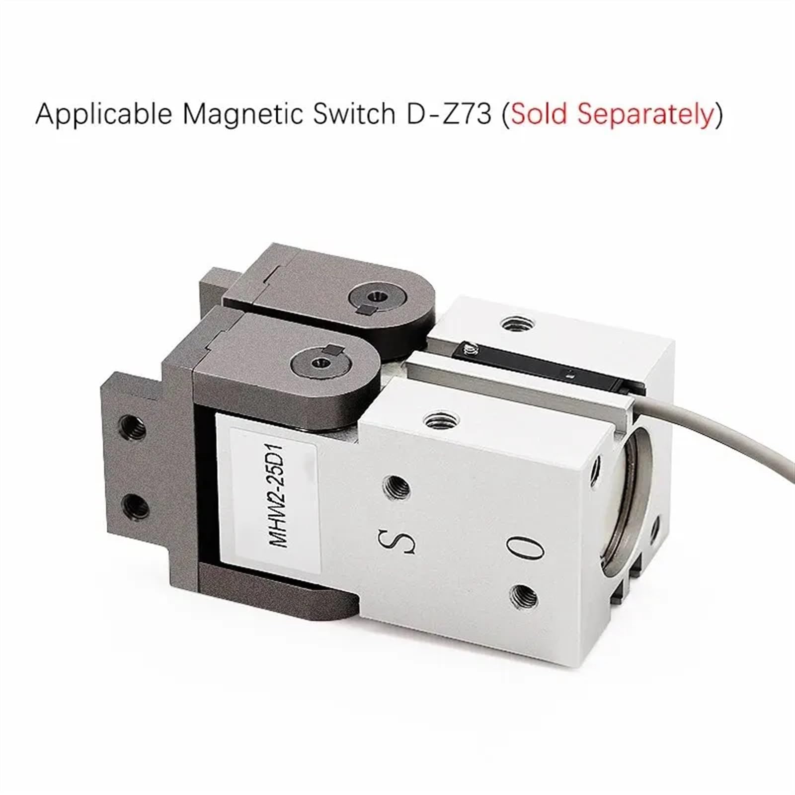 MHW2 SMC MHW2-20D MHW2-25D MHW2-32D 180 Augular Style Air Gripper Rack Pinion Style MHW2-20D1 MHW2-25D1 MHW2-32D (Color : MHW2-40D1)