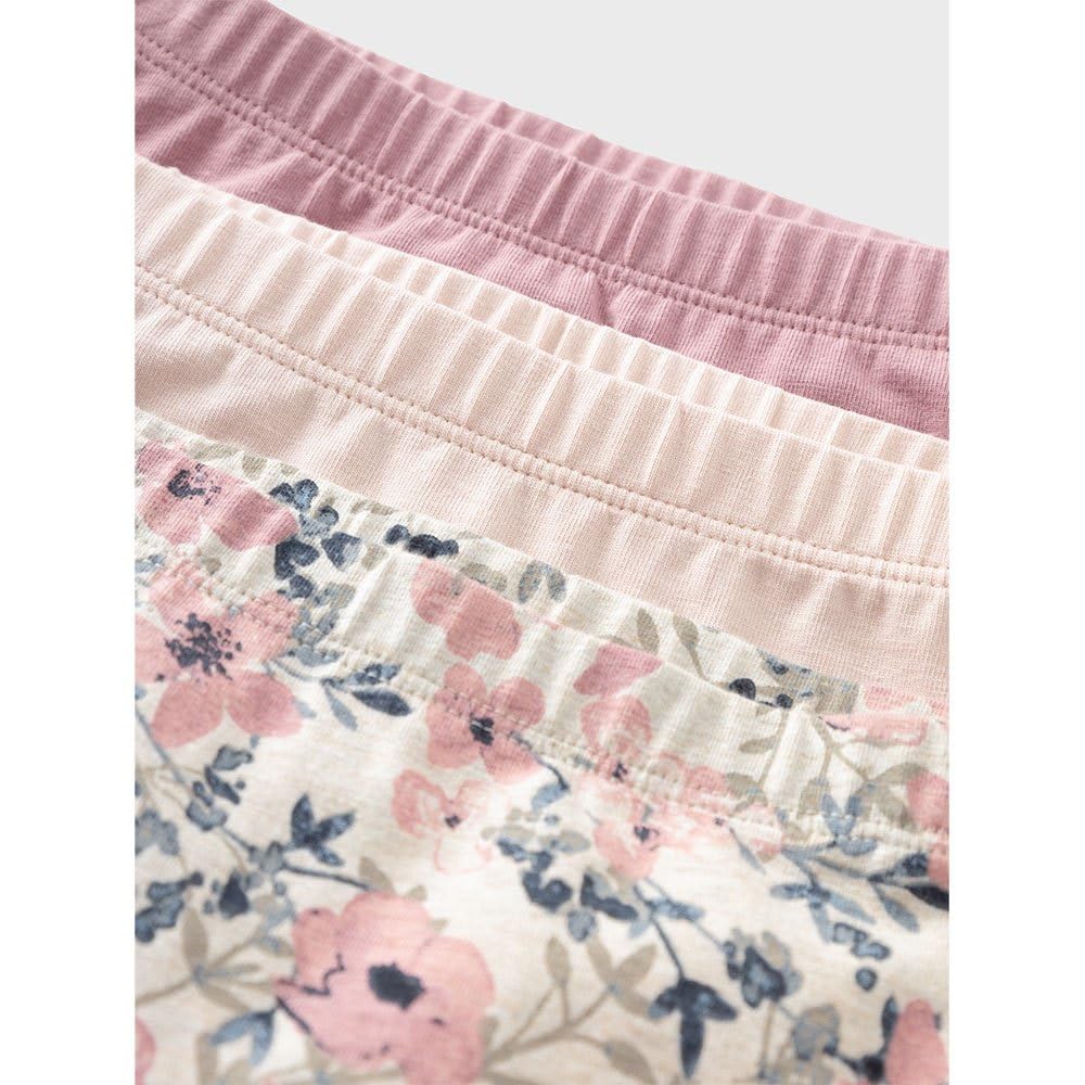 NAME IT Majtki Dziewczynki Nmftights 3p Nostalgia Flower Noos