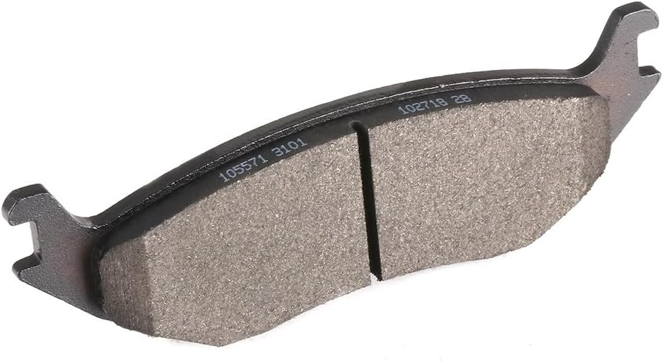 ECCPP D967-7869 4pcs Rear Semi Metallic Disc Brake Pad Set Fit For Chrysler Aspen 2007-2009,For Dodge Dakota 2010,For Dodge For Durango 2003-2009,For Dodge Ram 1500 2002-2010,For Ram 1500 2011-2018