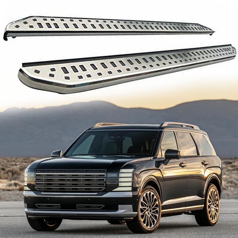 2PCS Running Boards for Hyundai Palisade 2026 - Side Steps with Mounting Brackets, Non-Slip SUV Step Accessories