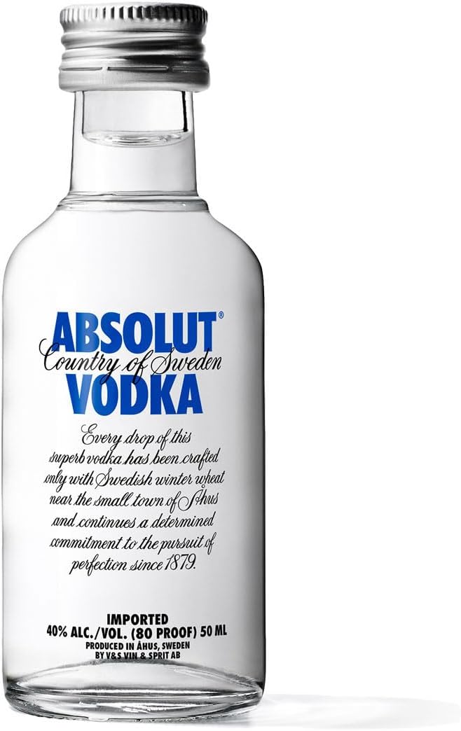 ABSOLUT Blue Swedish Vodka Miniature 5cl Miniature