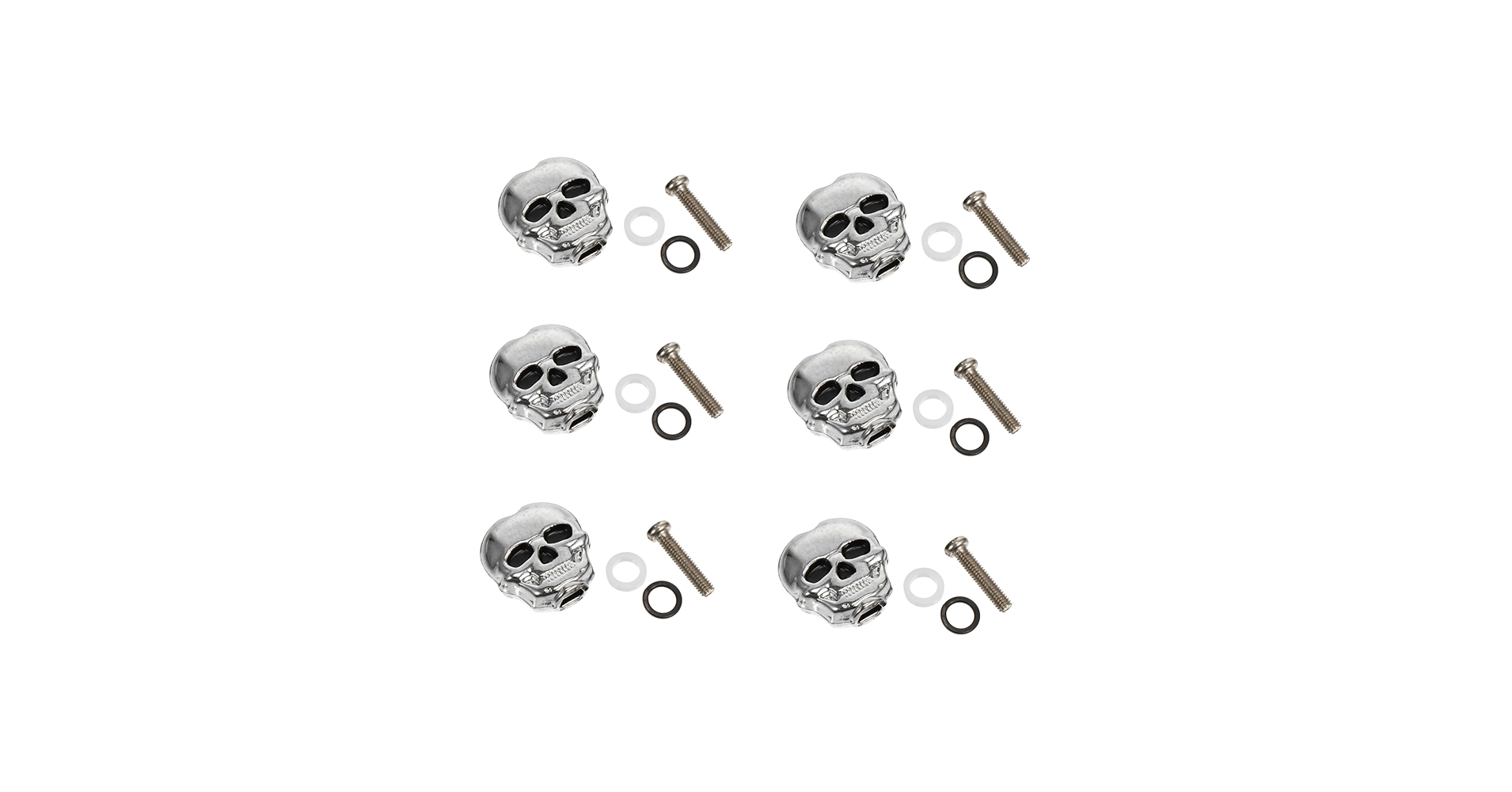 Amazon.com: Amosfun 6pcs Skull Design Guitar String Tuning