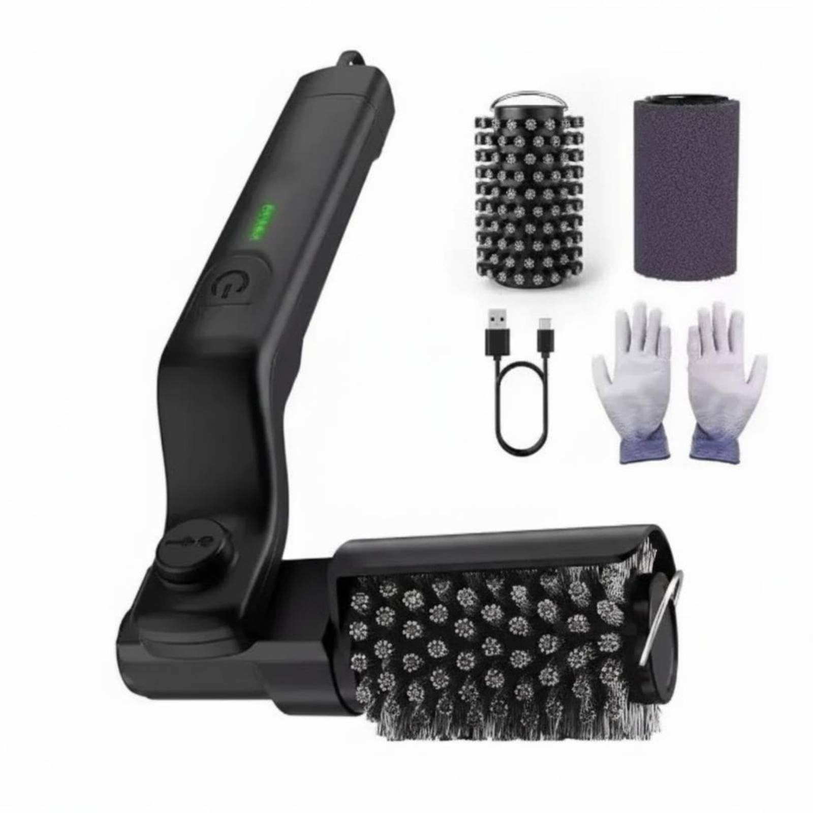 Spazzola Elettrica per Griglia Spazzola Barbecue Detergente Griglia Spazzola Rotante Pulitore Griglie con Testa Rotante E Protezione Antispruzzo in E
