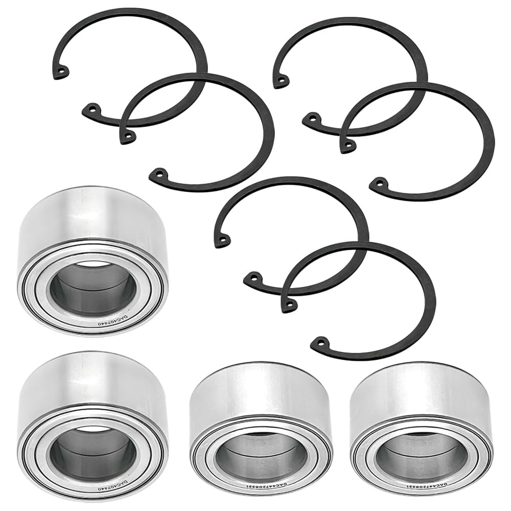 Rodamientos de rueda delantera y trasera reforzados para Polaris RZR 800 570 Ranger 500 570 700 800 900 1000 Diesel ACE Brutus PRO XD