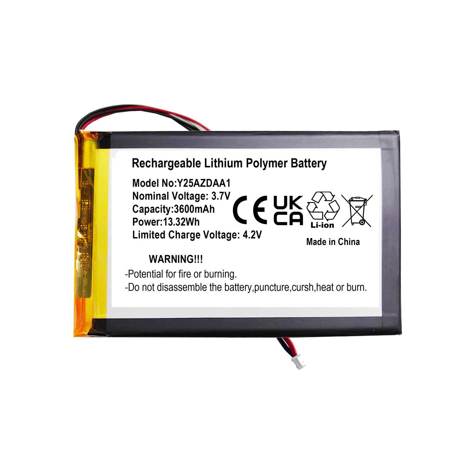 AOLIKES Batterie De Rechange Pour Casque ASUS ROG Strix Fusion 700 / Turtle Beach Stealth 700X