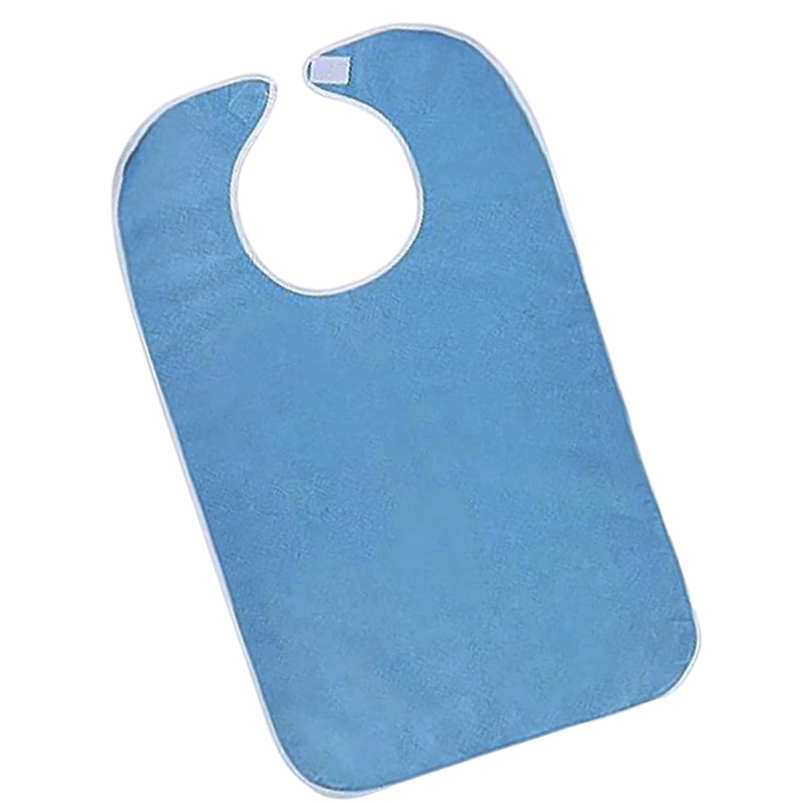 Libgiubhy Unisex Blue Adult Bibs Reusable Eating Bibs Dining Apron Seniors Bib Clothing Protections Bib For Elderly And Disabled People
