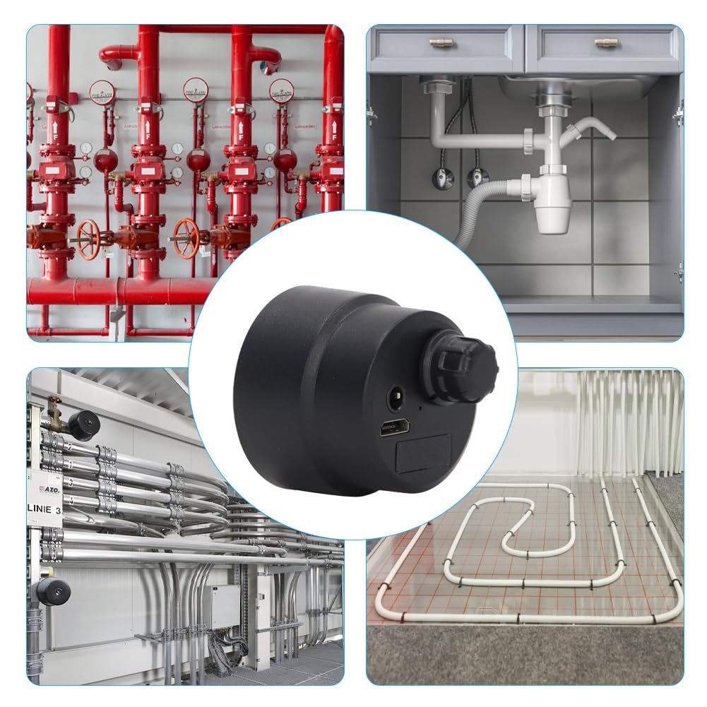 Tiiyee Water Leak Detector - Underground Pipe Monitoring -6 Tiiyee Water Leak Detector - Underground Pipe Monitoring -6
