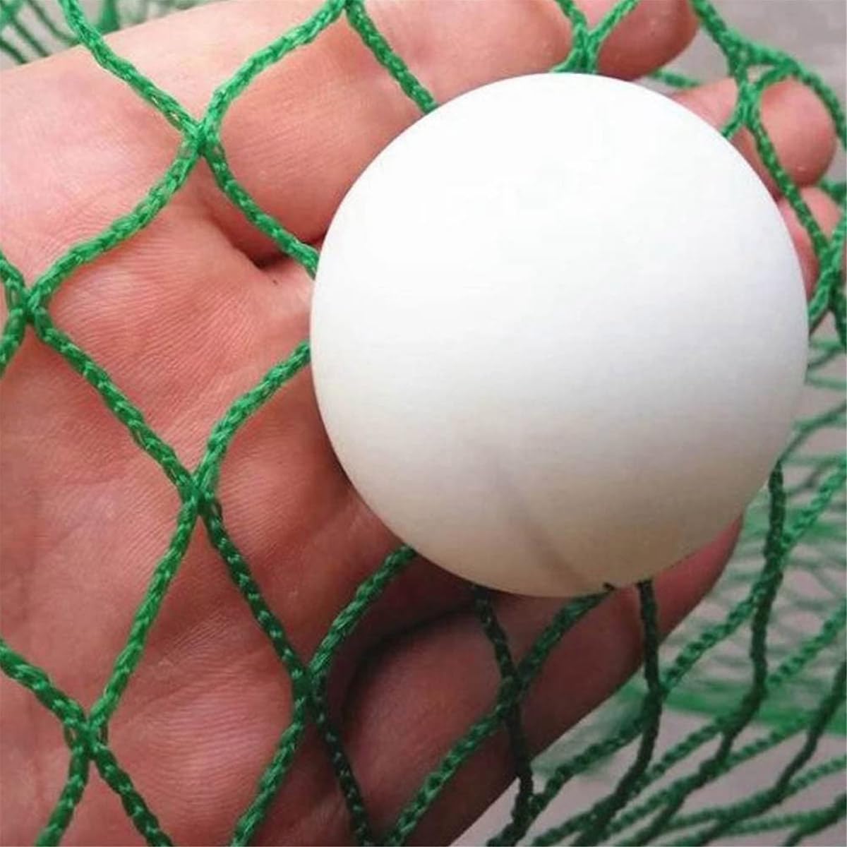 Siatka do ćwiczeń golfowych, wytrzymała siatka, lina sportowa, bariera, siatka treningowa, akcesoria do ćwiczeń golfowych, 3x3 metry (zielona)