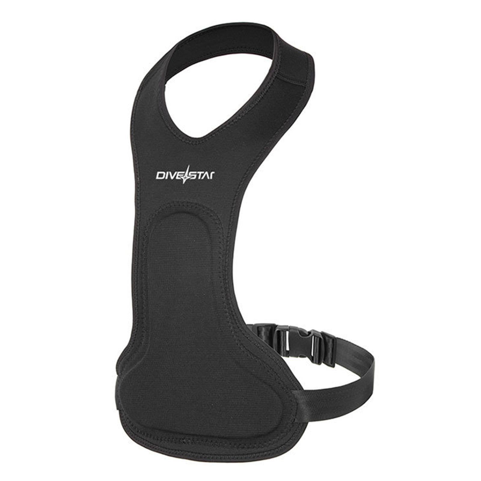 Fenteer Almohadilla de Pecho Protectora para Pesca Submarina para Hombres Y Mujeres, Almohadilla de Carga de Pecho de Neopreno Profesional Portátil para Pesca