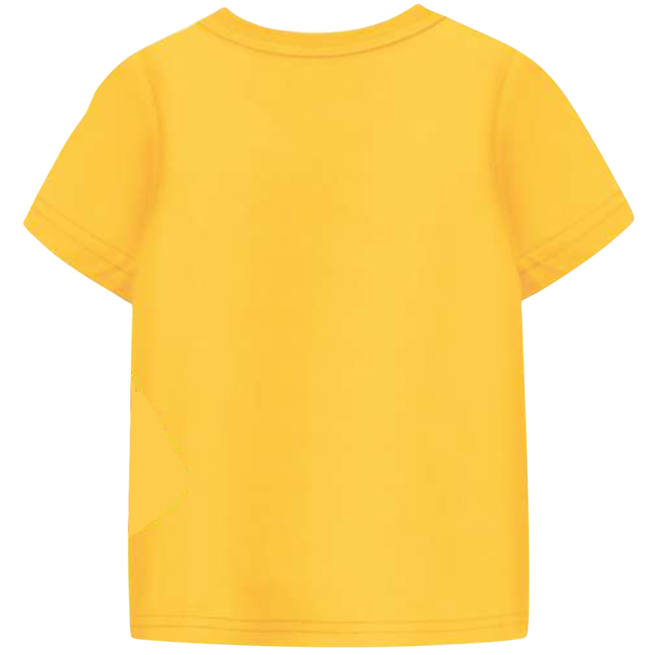 Super Hero Boys & Girls Cotton Blend Regular Fit Yellow T-Shirt Half Sleeves-3-4Y - Image 2 thumbnail