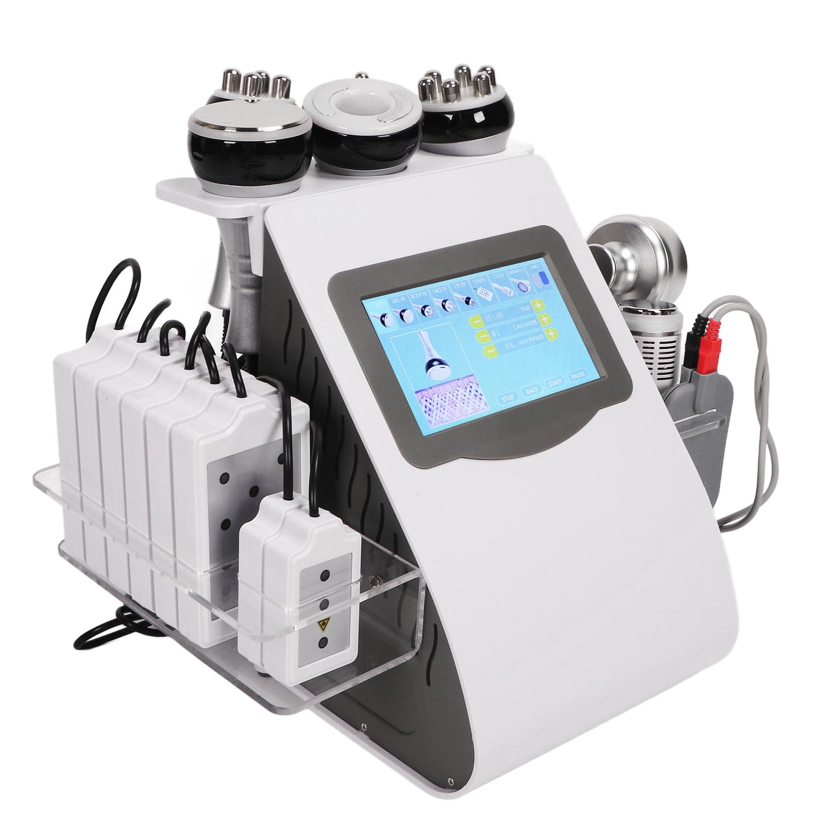 Máquina de Vacío Corporal, Dispositivo de Cavitación de Vacío RF 9 en 1 para Brazo (Enchufe europeo)