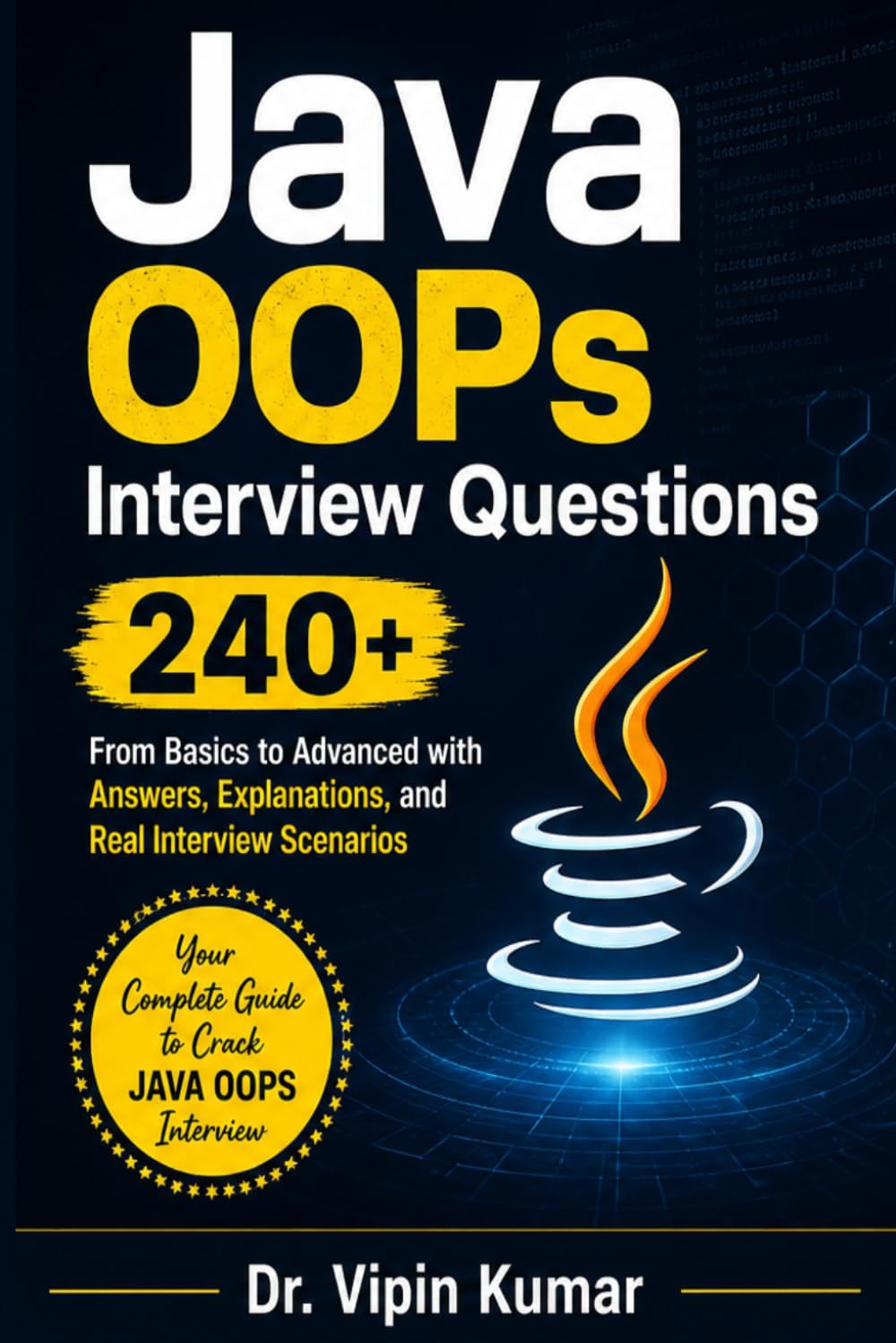 Java OOPs Interview Questions 240+: From Basics to Advanced with Answers, Explanations, and Real Interview Scenarios