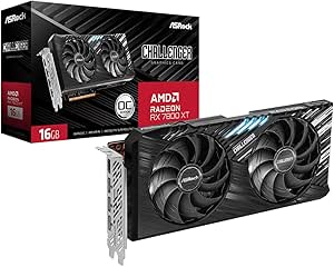ASRock Radeon RX 7800 XT Challenger 16GO, 16384 MB GDDR6 : Amazon.co.uk ...
