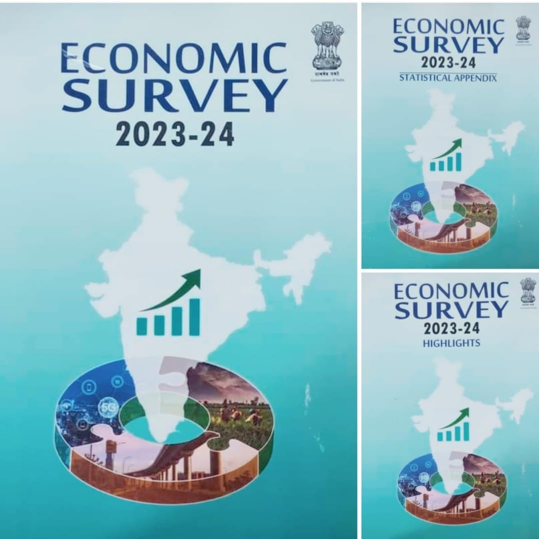 Economic Survey 2023-24 | Original Publication Division | A set of 3 books
