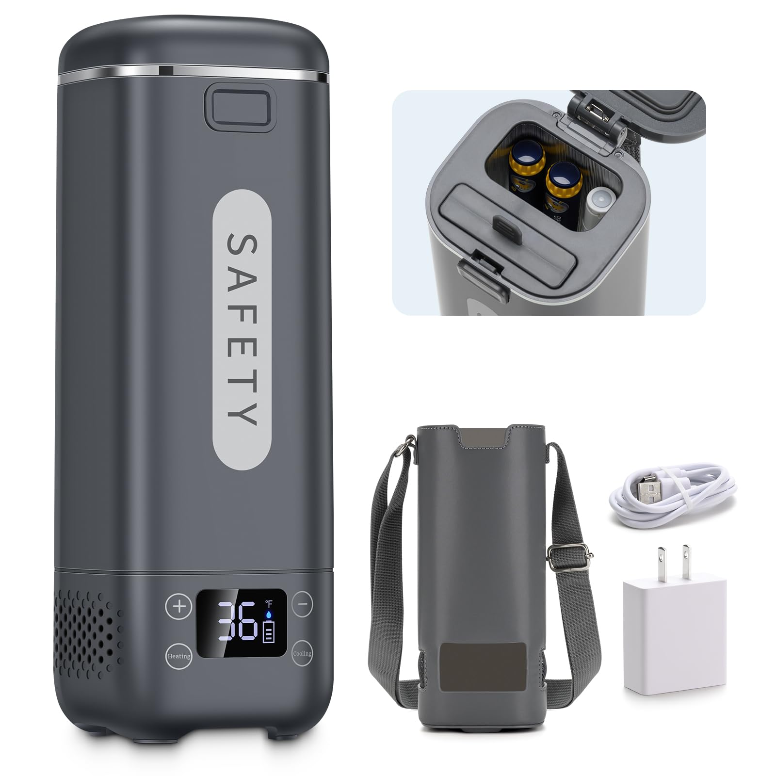 Rechargeable Insulin Cooler