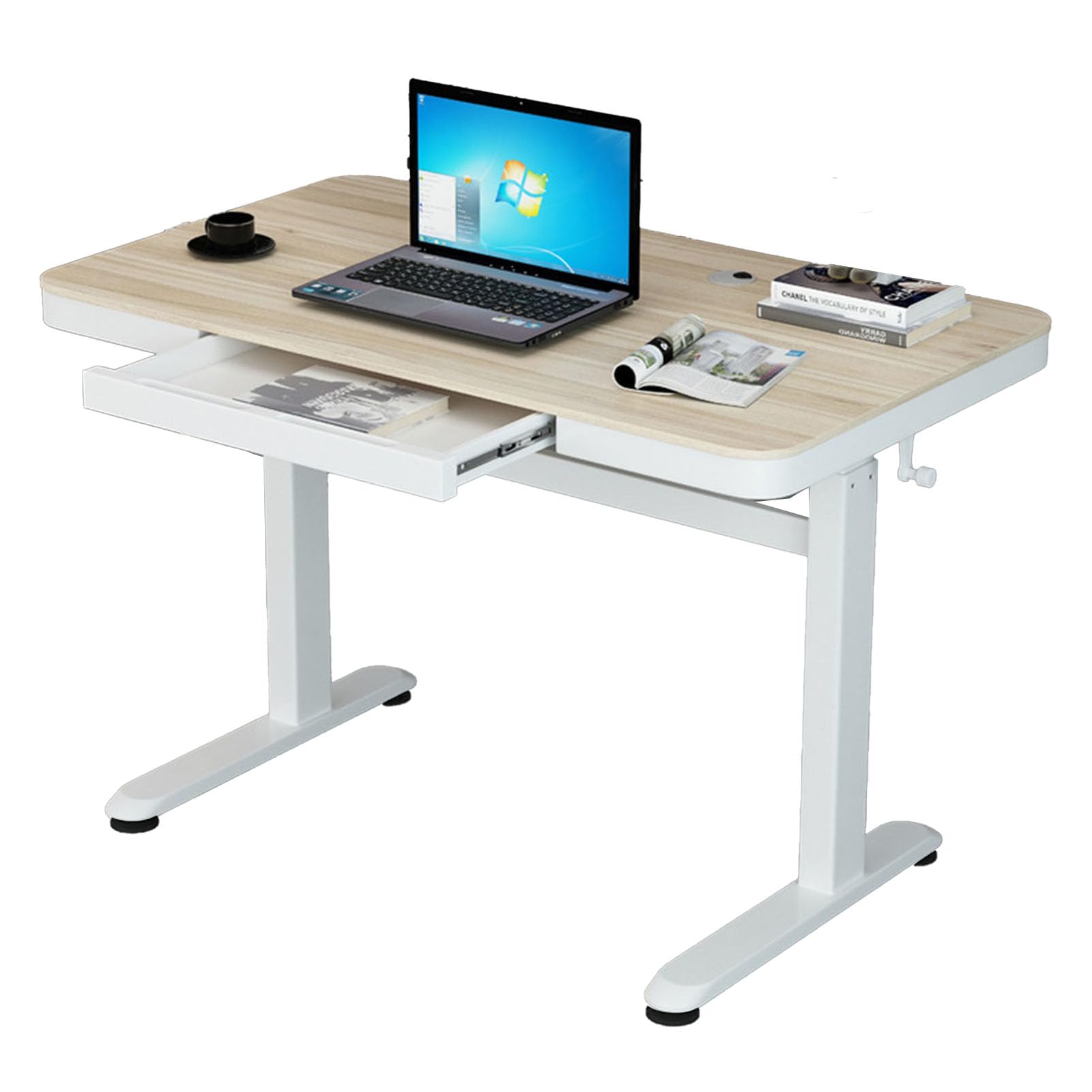 Amazon | [MORI SAWA]昇降デスク スタンディングデスク パソコンデスク