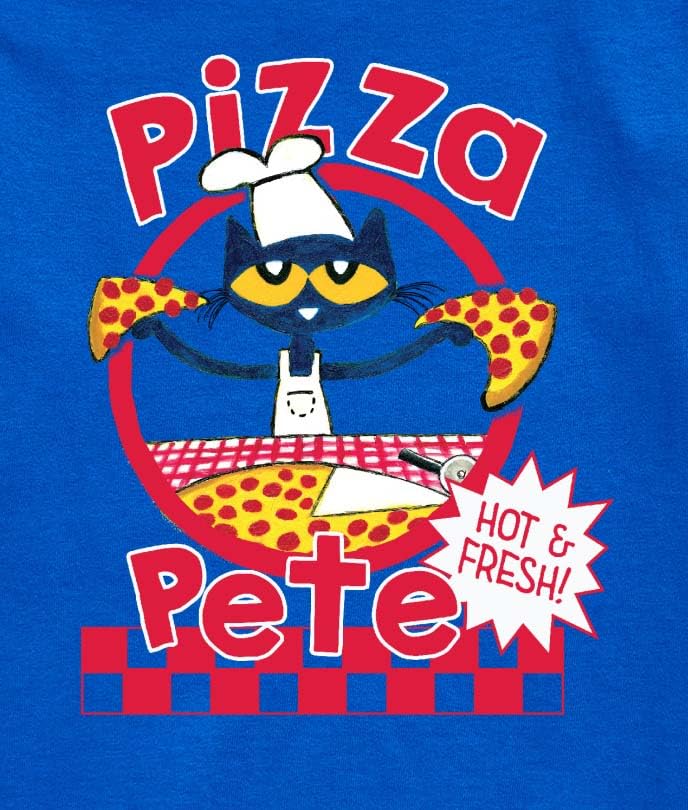 Pete the Cat - Papa Petes Pizza - Toddler and Youth Short Sleeve Graphic3