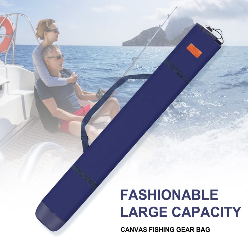 Starnearby Borsa Multifunzione in Tessuto Oxford per Canna da Pesca e Ombrellone - Tracolla e Custodia per Rete da Pesca